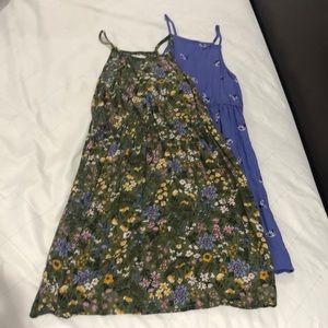 Lot of 2 old navy pull on dresses